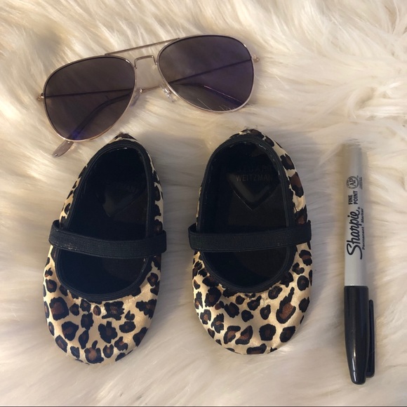 Stuart Weitzman Animal Print Baby Booties - Picture 2 of 3